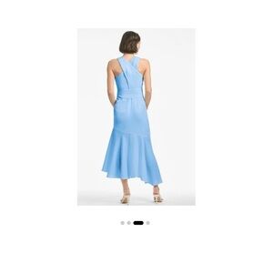 Elegant Blue Sleeveless Dress, Sachin & Babi NWT, size 8